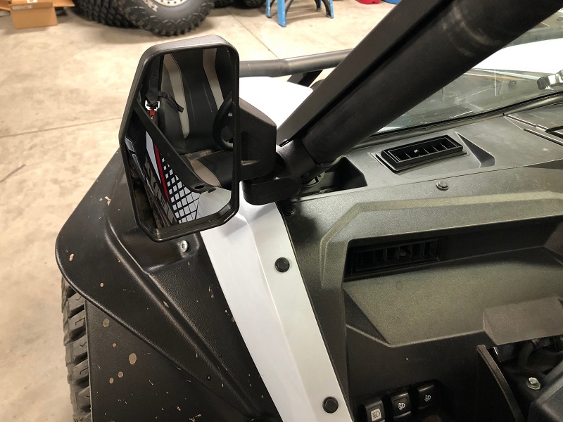 Kawasaki KRX & KRX4 K1000 Side Mirrors, 1.75 to 2 (Lifetime) [KRX66